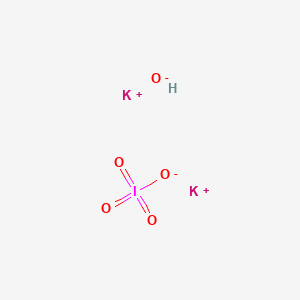 molecular formula HIK2O5 B080481 Dipotassium hydroxide periodate CAS No. 14691-87-3