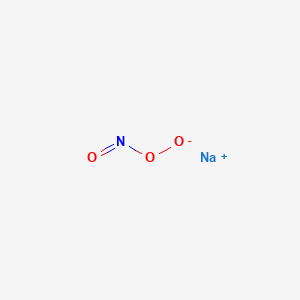 molecular formula NNaO3 B080484 Sodium;oxido nitrite CAS No. 14042-01-4