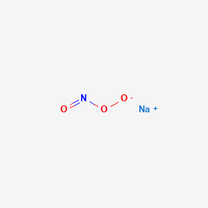 molecular formula NNaO3 B080484 Peroxynitrite CAS No. 14042-01-4