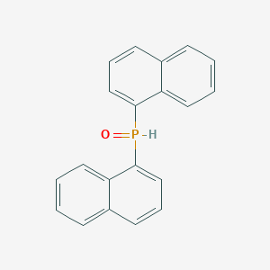 molecular formula C20H15OP B8048741 1-Naphthalen-1-ylphosphonoylnaphthalene 