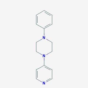 Piperazine, 4-phenyl-1-(4-pyridyl)-
