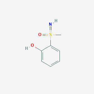 molecular formula C7H9NO2S B8049026 (2-Hydroxyphenyl)(imino)methyl-lambda6-sulfanone 