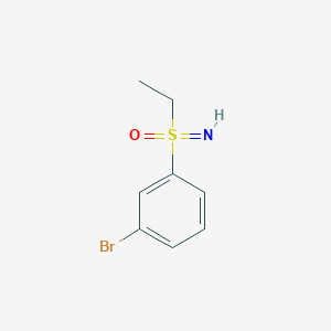 molecular formula C8H10BrNOS B8049033 (3-Bromophenyl)(ethyl)imino-lambda6-sulfanone 