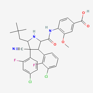 molecular formula C31H29Cl2F2N3O4 B8049584 RG7388 
