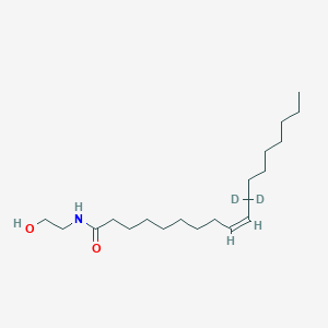 molecular formula C20H39NO2 B8049940 Oleoylethanolamide-d2 