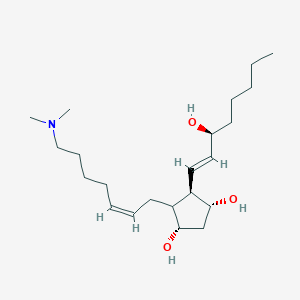 molecular formula C22H41NO3 B8050277 N-Dimethylaminoprostaglandin F2alpha 