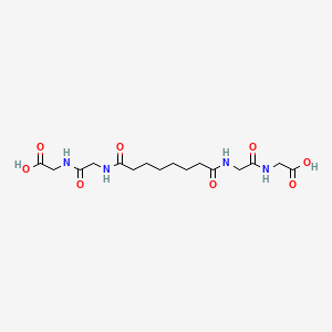 molecular formula C16H26N4O8 B8050717 N,N'-suberoyldiglycylglycine 