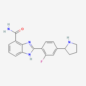 molecular formula C18H17FN4O B8051067 A-966492 