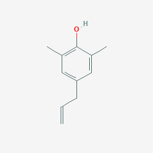 molecular formula C11H14O B080515 3-(3,5-Dimethyl-4-hydroxyphenyl)-1-propene CAS No. 13037-83-7