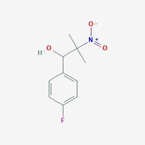 1-(4-Fluorophenyl)-2-methyl-2-nitropropan-1-ol