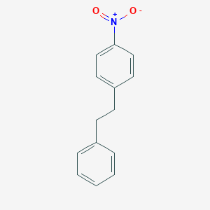 molecular formula C14H13NO2 B080520 Benzene, 1-nitro-4-(2-phenylethyl)- CAS No. 14310-29-3