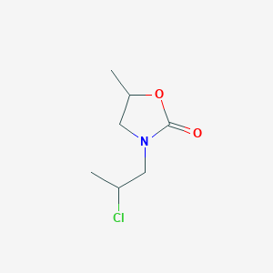 3-(2-Chloropropyl)-5-methyl-1,3-oxazolidin-2-one