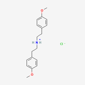 molecular formula C18H24ClNO2 B8052389 Di(beta-p-methoxyphenylethyl)amine hydrochloride 