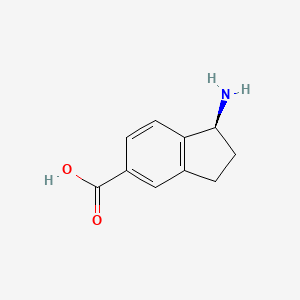 (S)-1-Amino-2,3-dihydro-1H-indene-5-carboxylic acid