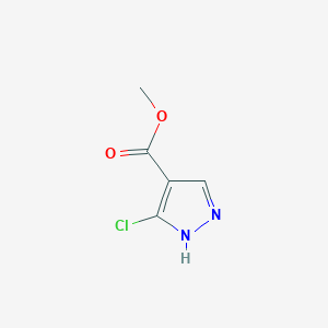 Methyl 3-chloro-1H-pyrazole-4-carboxylate