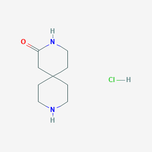 3,9-Diazaspiro[5.5]undecan-2-one hydrochloride