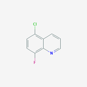 B8052678 5-Chloro-8-fluoroquinoline CAS No. 500579-51-1