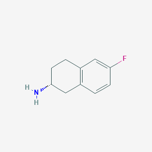 (R)-6-Fluoro-1,2,3,4-tetrahydro-naphthalen-2-ylamine