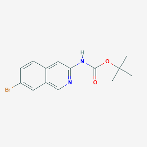 tert-Butyl (7-bromoisoquinolin-3-yl)carbamate