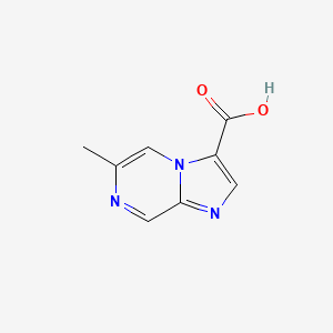6-Methylimidazo[1,2-a]pyrazine-3-carboxylic acid