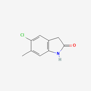 5-Chloro-6-methylindolin-2-one