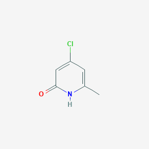 molecular formula C6H6ClNO B8052965 4-Chloro-6-methylpyridin-2-OL 