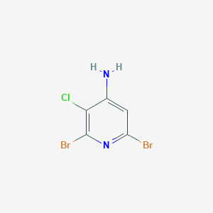 2,6-Dibromo-3-chloropyridin-4-amine
