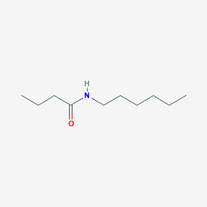 molecular formula C10H21NO B080530 N-Hexylbutyramide CAS No. 10264-17-2