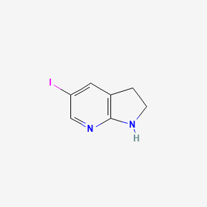 5-iodo-2,3-dihydro-1H-pyrrolo[2,3-b]pyridine