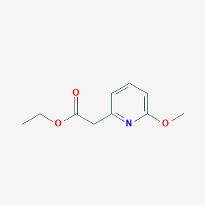 Ethyl 2-(6-methoxypyridin-2-YL)acetate
