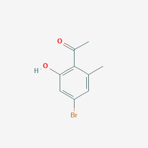 1-(4-Bromo-2-hydroxy-6-methylphenyl)ethanone