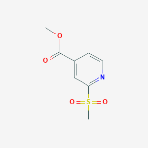Methyl 2-(methylsulfonyl)isonicotinate