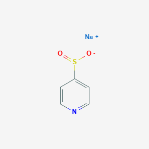 molecular formula C5H4NNaO2S B8054168 sodium;pyridine-4-sulfinate 