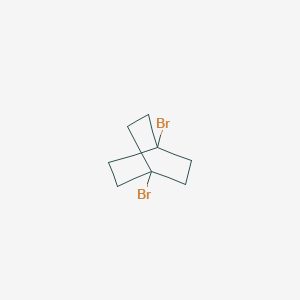 molecular formula C8H12Br2 B080543 1,4-Dibromobicyclo[2.2.2]octane CAS No. 10364-04-2