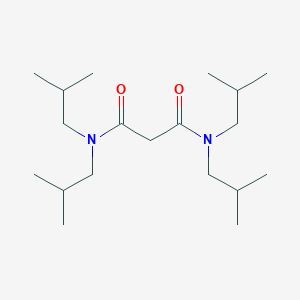 molecular formula C19H38N2O2 B080545 N,N,N',N'-Tetraisobutyl-malonamide CAS No. 14287-99-1