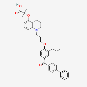 molecular formula C38H41NO5 B8054773 CAY10599 