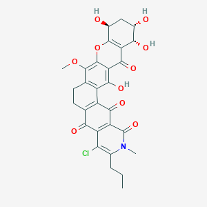 molecular formula C29H26ClNO10 B8054884 Kibdelone B 