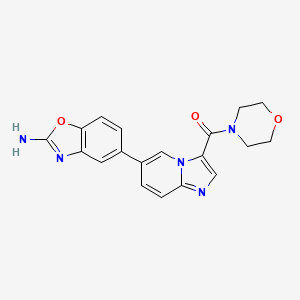 molecular formula C19H17N5O3 B8054899 Serabelisib CAS No. 1428967-74-1