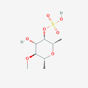 molecular formula C8H16O7S B8054986 Fucoidan (Technical Grade) 
