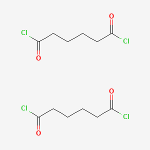molecular formula C12H16Cl4O4 B8055100 Bis(adipoyl chloride) 