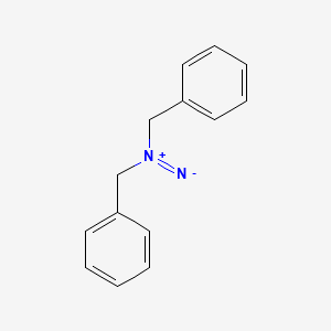 molecular formula C14H14N2 B8055123 Dibenzylazaniumylideneazanide 