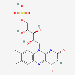 molecular formula C17H20N4O9S B8055144 Riboflavin 5'-sulfate 