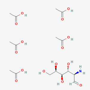 molecular formula C16H33NO15 B8055285 D-Galactosamine pentaacetate 