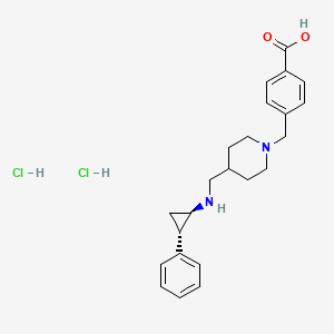 molecular formula C23H30Cl2N2O2 B8055296 GSK2879552 (dihydrochloride) 