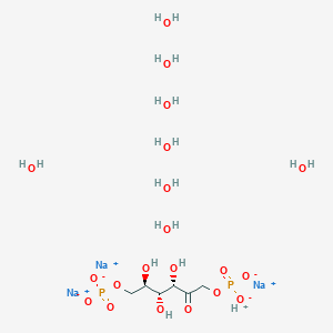 molecular formula C6H27Na3O20P2 B8055445 Fosfructose trisodium CAS No. 102416-04-6