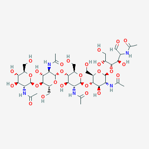 molecular formula C40H67N5O26 B8055966 Penta-N-acetylchitopentaose 