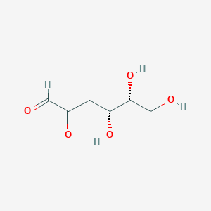 molecular formula C6H10O5 B8056007 3-Deoxy-galactosone 