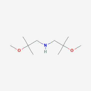 molecular formula C10H23NO2 B8056204 bis(2-methoxy-2-methylpropyl)amine 