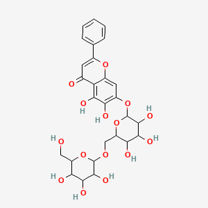 molecular formula C27H30O15 B8056318 Oroxin B 