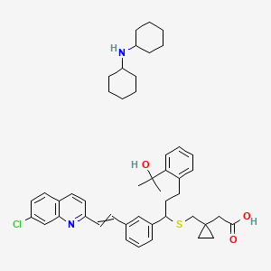 molecular formula C47H59ClN2O3S B8056610 Montelukast dicyclohexylamine 